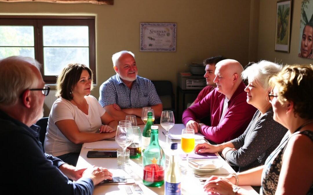 Harties tourism operators networking around a table